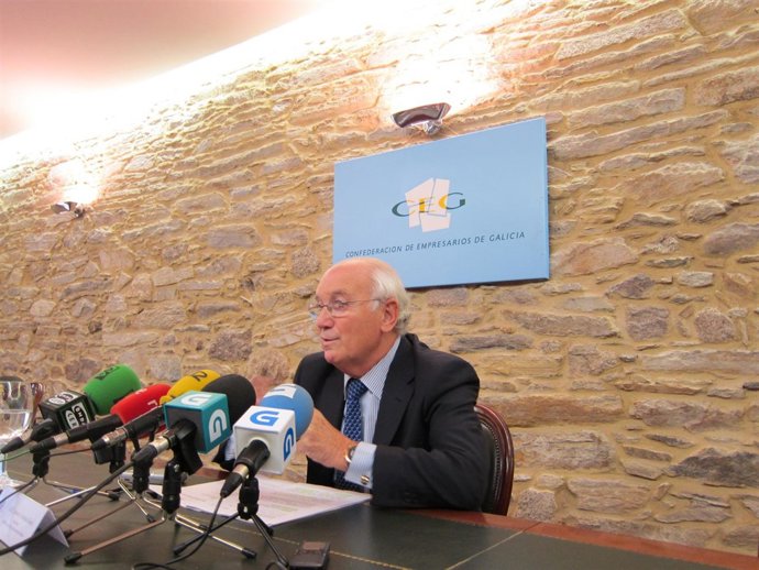 El Presidente De La CEG, Antonio Fontenla