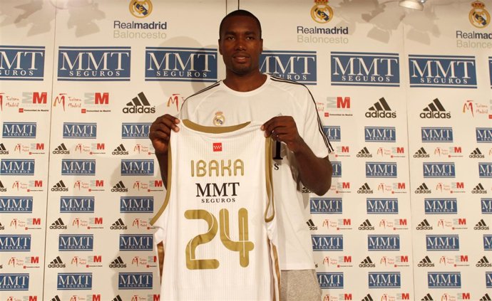 Presentación De Serge Ibaka En El Real Madrid De Baloncesto