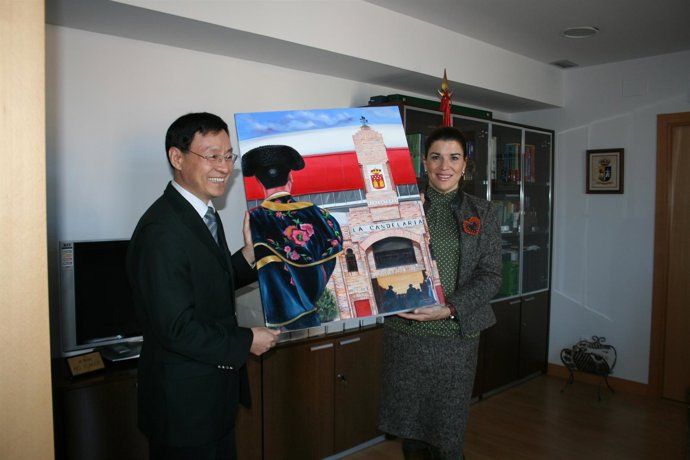 Visita De La Delegación China En Valdemorillo