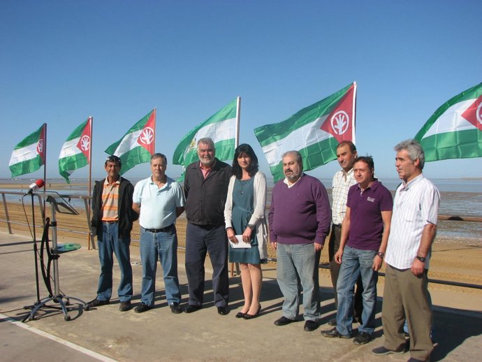 La Secretaria General Del PA, Pilar González, En Sanlúcar De Barrameda 