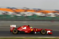 Fórmula 1/GP India.- Massa (Ferrari): "Siempre es bonito acabar un día de trabajo en la primera posición"