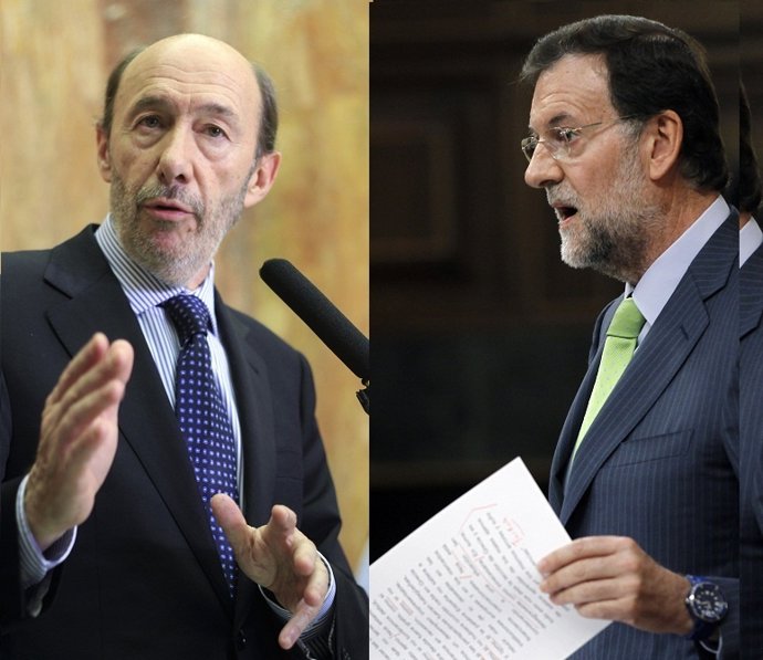 Rubalcaba Y Rajoy