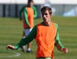 Miki Roqué, En Un Entrenamiento Del Betis 