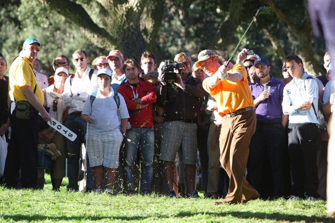 El Golfista Español Miguel Ángel Jiménez