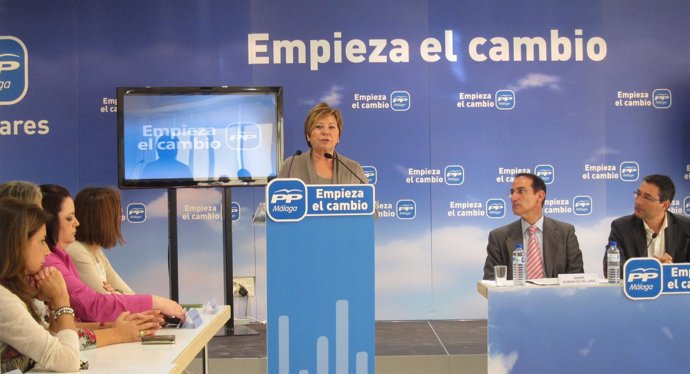 La Candidata Del PP Por Málaga, Celia Villalobos