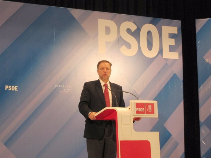 El Secretario De Organización Del PSOE, Marcelino Iglesias