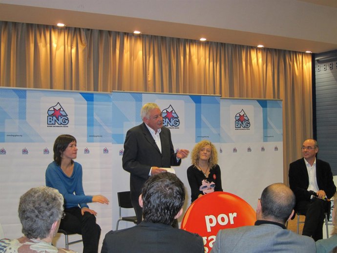 Guillerme Vázquez Interviene En El Acto Sobe Cultura Del BNG