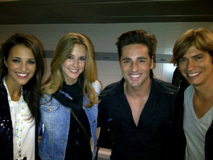 David Bustamante, Carlos Baute, Paula Echevarria E Astrid Klisans