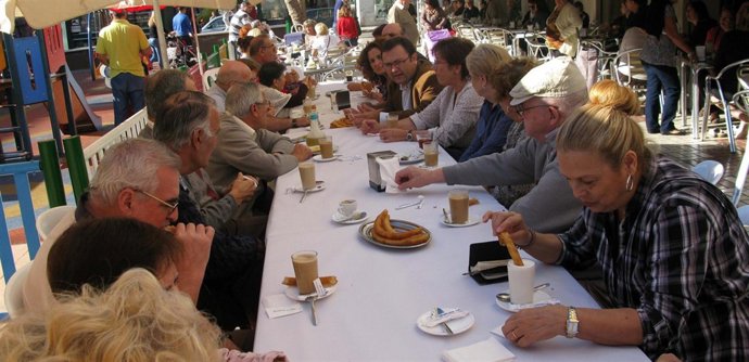 Encuentro Del PSOE Con Personas Mayores