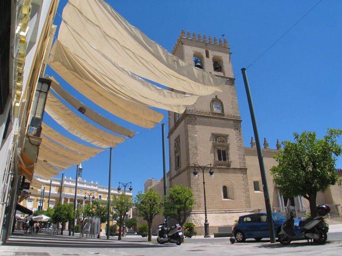 Plaza España de Badajoz