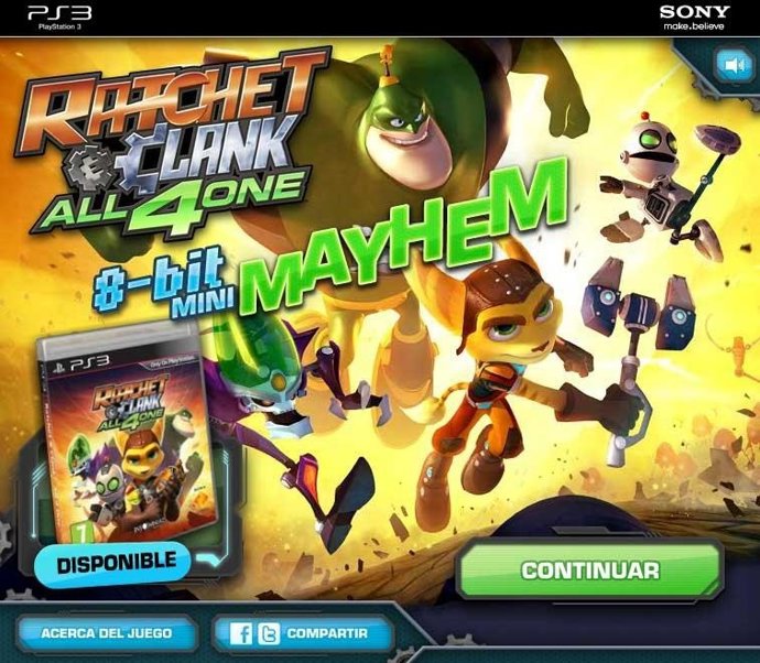 R&C_TPU_Minijuego8bit Por Sony 