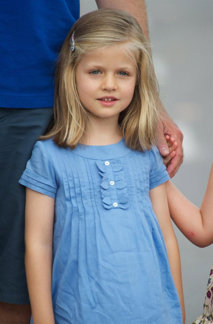 La Infanta Leonor Posando