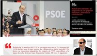 El PSOE atribuye a grupos de extrema derecha el 'hackeo' a la web de Rubalcaba