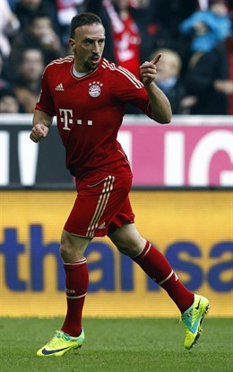 El Centrocampista Francés Del Bayern De Munich, Franck Ribery