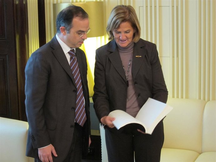 Núria De Gispert Y Jordi Turull (Ciu)