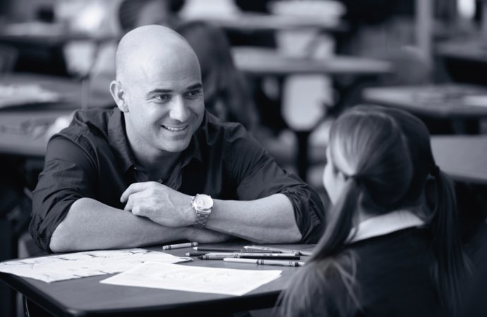 Andre Agassi Para Longines 