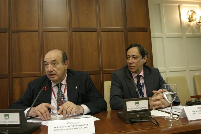Ordóñez (UIMP) Y Rafael Rodrigo (Presidente CSIC)