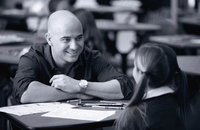 Andre Agassi Para Longines 