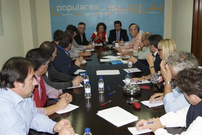 Reunión Del Comité De Campaña Del PP De Castellón.