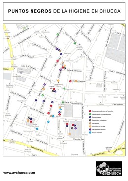 La Avchueca Elabora Un Mapa De La Suciedad En El Barrio