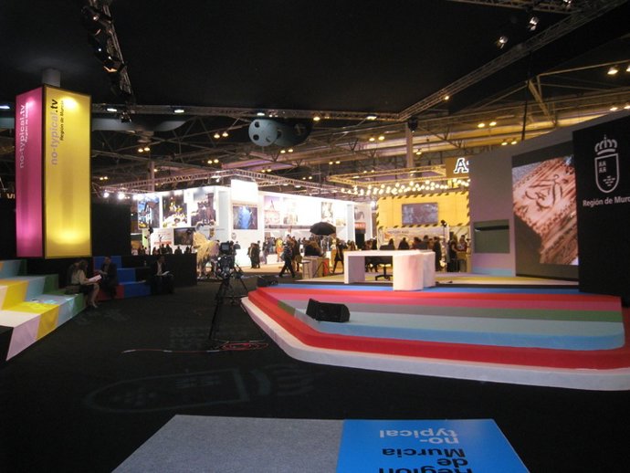 Stand de la Región de Murcia en Fitur 