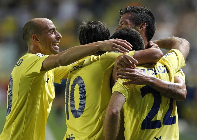 El Villarreal Celebra La Victoria Ante El Mallorca