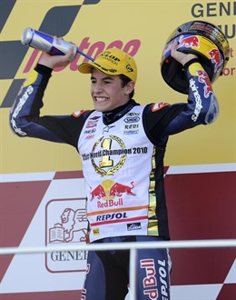Marc Márquez, nuevo campeón mundial de 125cc