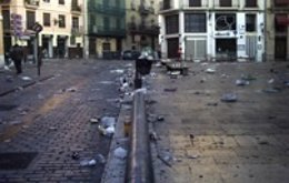 Efectos De La Celebración De Halloween En La Plaza Del Tosal