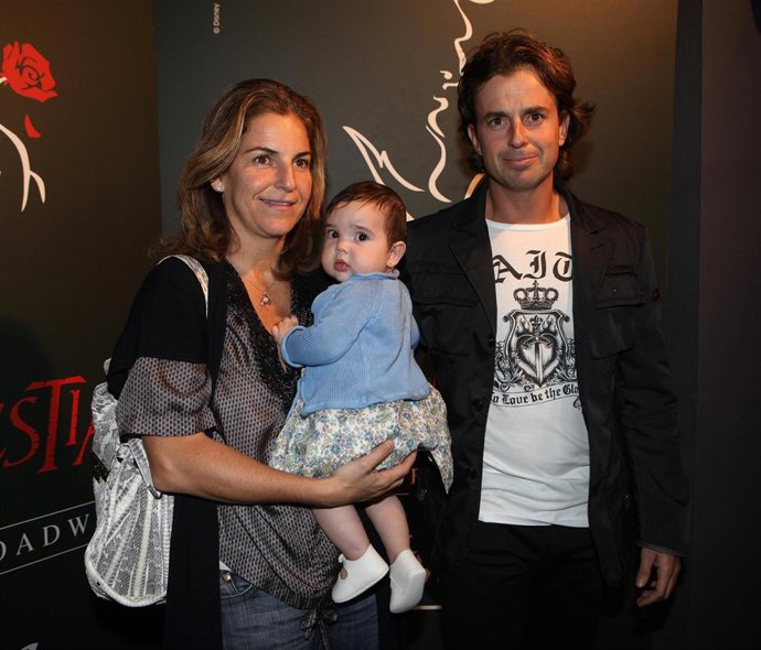 Arancha Sánchez Vicario, Pep Santacana y su hija