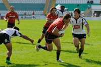 Rugby.- España acaba segunda en el Torneo Internacional a siete de Elche