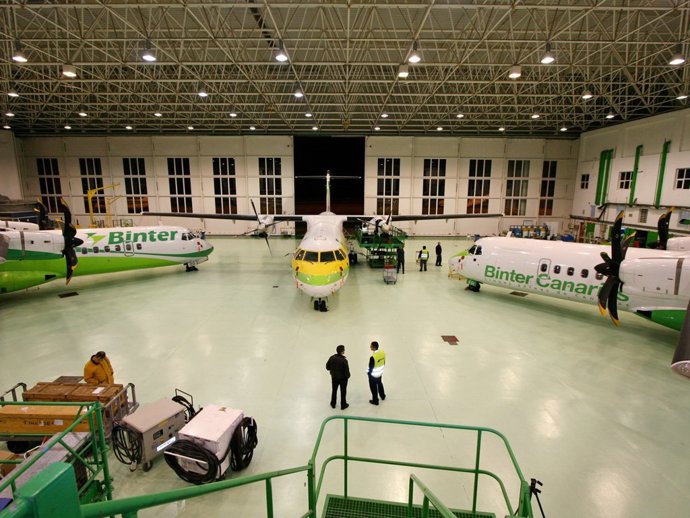 Hangar ATR, Binter Canarias