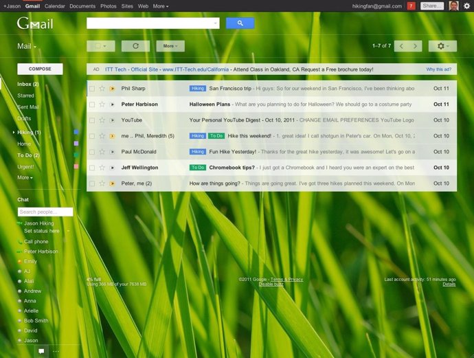 Rediseño Gmail