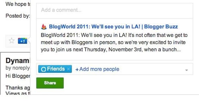 Google Reader Comentarios Con Google + 