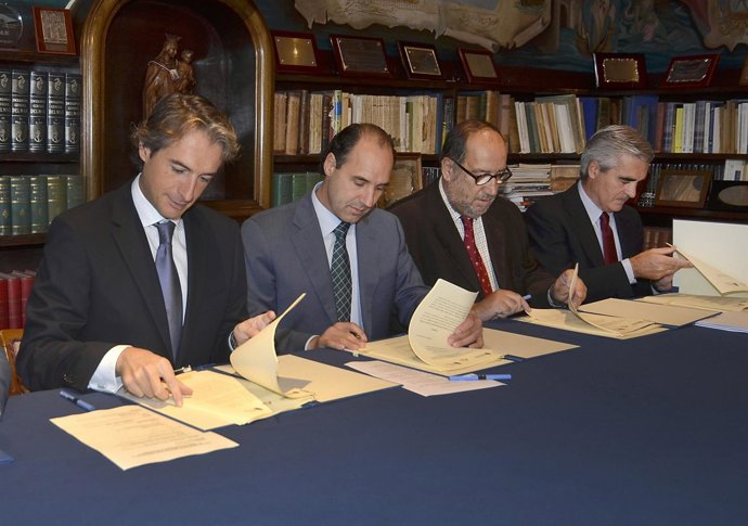 Firma Del Convenio Para Las Obras Del Mundial De Vela