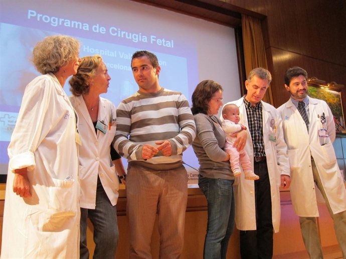 Presentación Primera Operación De La Espina Bífida De Un Feto En Vall D'hebron
