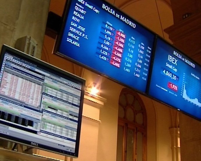 El Ibex abre con una caída del 2,32%