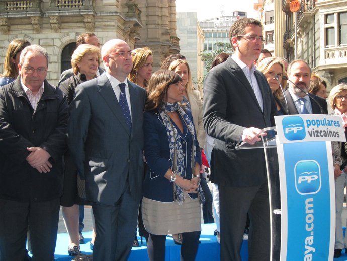 El Presidente Del PP Vasco, Antonio Basagoiti
