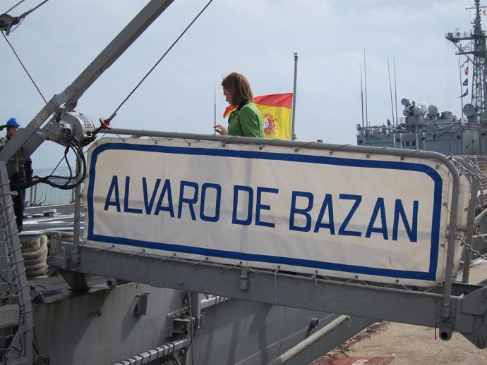 La Fragata 'Alvaro De Bazán' Llega A Rota