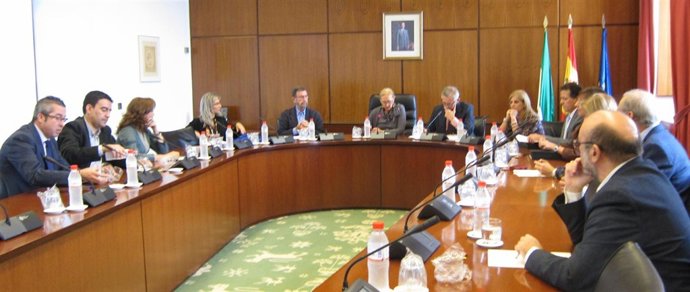 Reunión Celebrada Hoy Por La Junta De Portavoces Del Parlamento