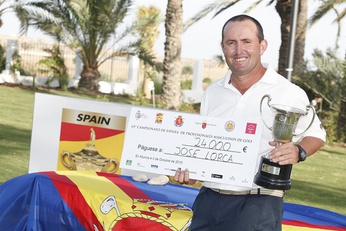 El Golfista Español José Lorca