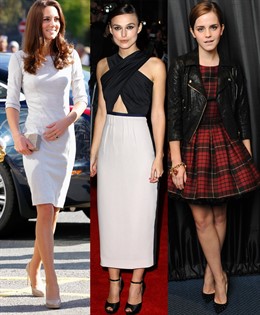 Montaje De La Duquesa De Cambridge, Keira Knightley Y Emma Watson