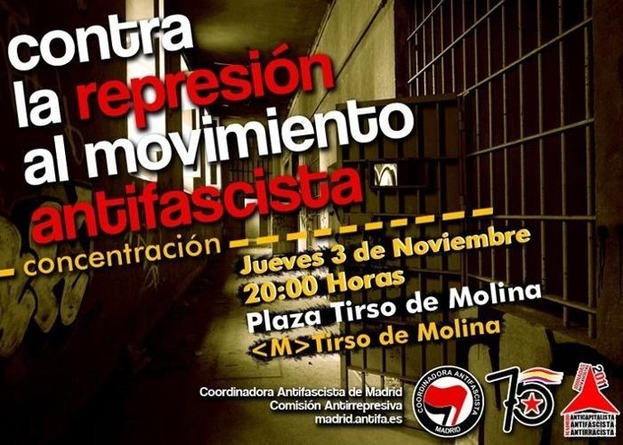 Cartel De La Concentración Del 3 De Noviembre