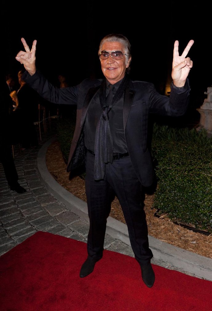 El diseñador Roberto Cavalli 