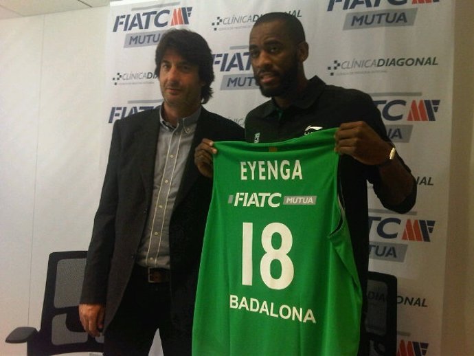 El Jugador Del FIATC Joventut Christian Eyenga