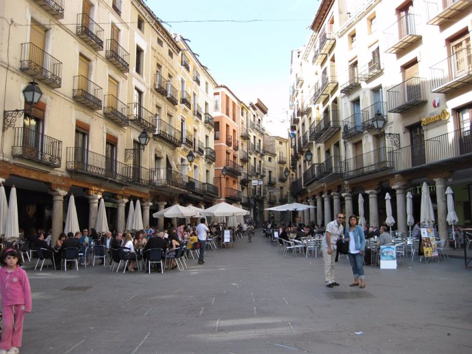 Imagen De Una Calle De Teruel