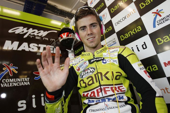 El Piloto Del Bankia Aspar Team Nico Terol (Arpilia)