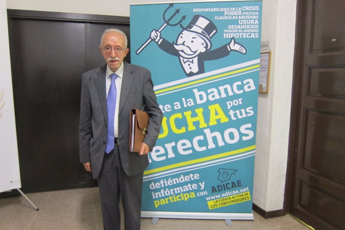 Presidente De Adicae, Manuel Pardos, En El Foro Social Hipotecario
