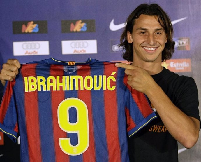 Ibrahimovic, presentado por el Barcelona