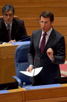   O presidente da Xunta, Alberto Núñez Feijóo, responderá ás preguntas dos grupo