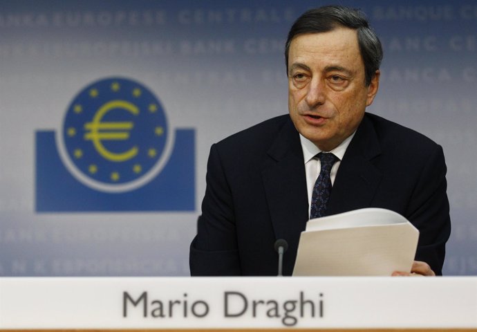 El Presidente Del Banco Central Europeo (BCE), Mario Draghi
